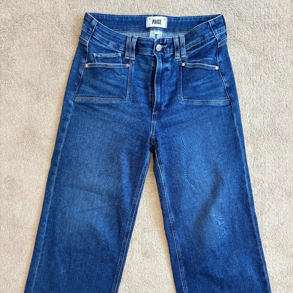 Paige Anessa Wide Leg Jeans Sz 28 - excellent condition - Picture 5 of 10